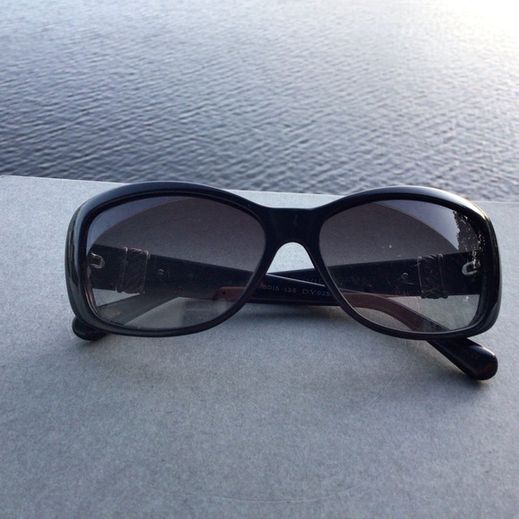 David Yurman Sunglasses DY 045 01 SS D.Y. 925 Sterling Silver Accents Japan